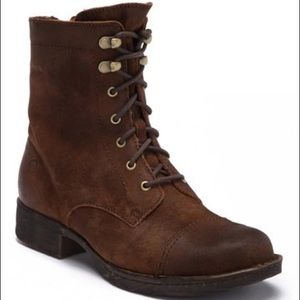 Born Kelisa Lace-Up Boot Suede